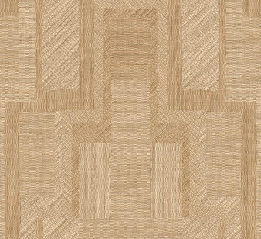 Žluto-hnědá geometrická tapeta na zeď, ArtDeco, 19426, Luxor, Arte