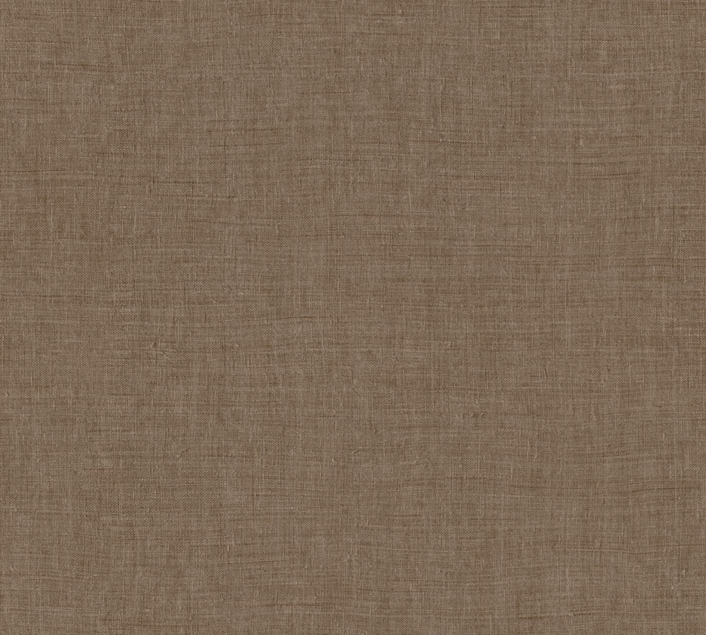 Vliesová tapeta s výraznou textilní strukturou, tmavě hnědá, 18345, Indienne, Arte