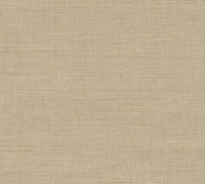 Vliesová tapeta s jemnou látkovou texturou, světle hnědá, 18360, Indienne, Arte