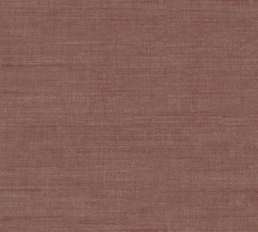 Vliesová tapeta s jemnou látkovou texturou, vínová, 18362, Indienne, Arte