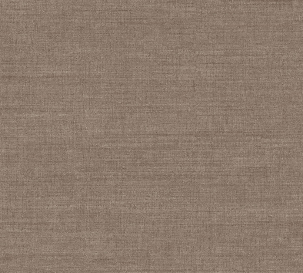 Vliesová tapeta s jemnou látkovou texturou, tmavě hnědá, 18368, Indienne, Arte