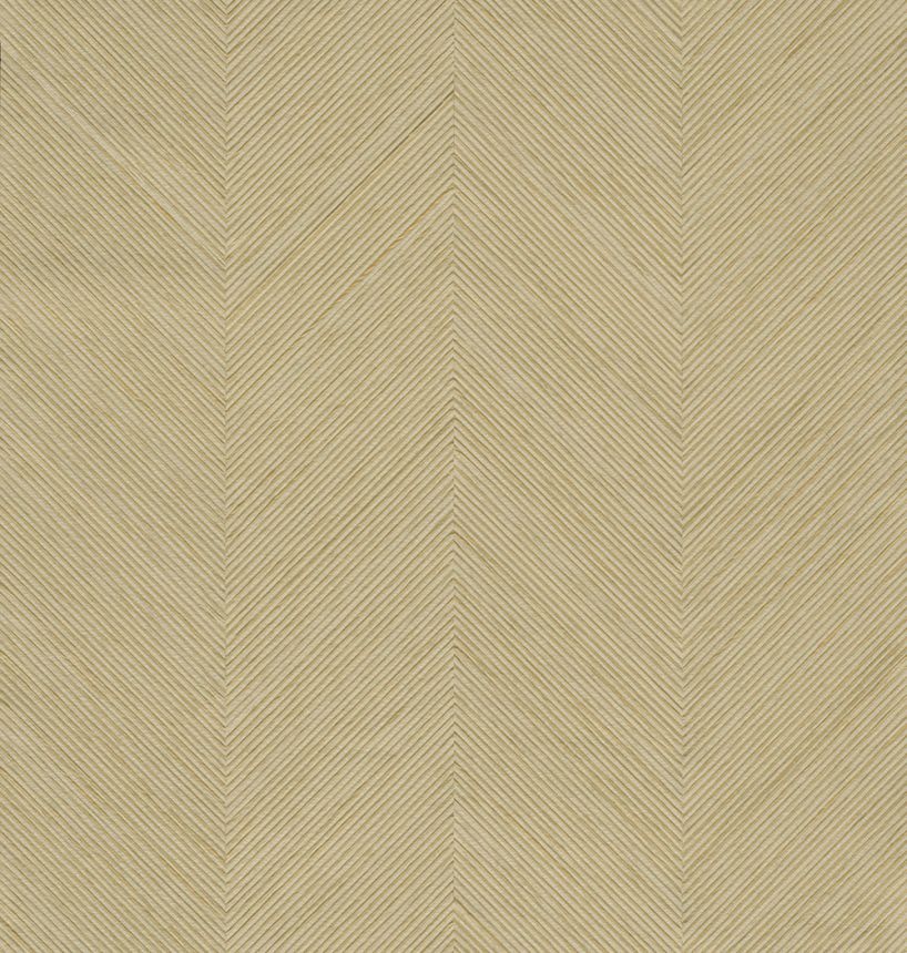 Vliesová tapeta na zeď, krémová, zlatá, pruhy, 48601, Zephyr, Arte