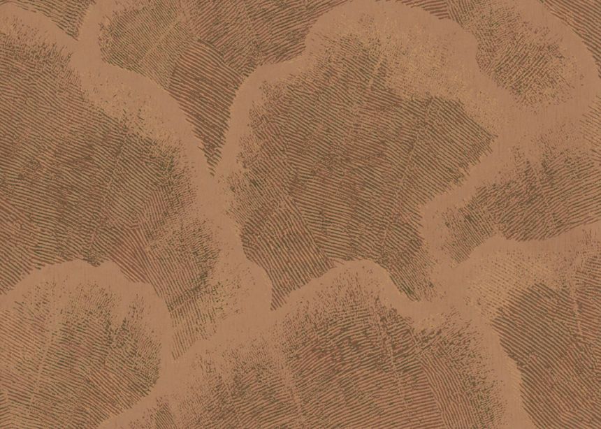 Geometrická vliesová tapeta na zeď, vínová, zlatá, 48632, Zephyr, Arte