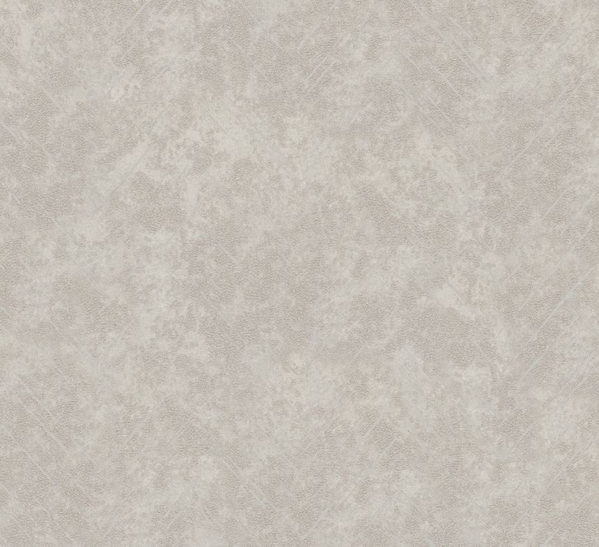 Vliesová tapeta na zeď, bílo-šedá, bílý cik cak vzor, 32036, Grains & Plains, Marburg