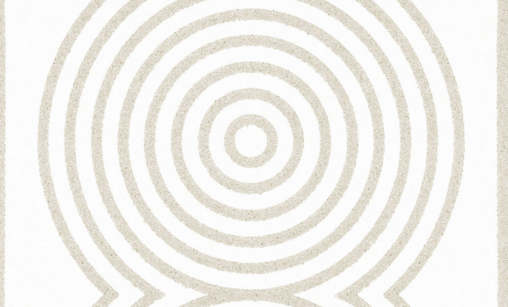 Geometrická vliesová tapeta na zeď, krémová, 59730, Grains & Plains, Marburg