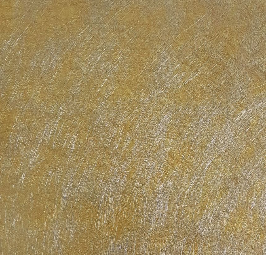 Vliesová tapeta na zeď, zlatá, nitky, 71540, Grains & Plains, Marburg