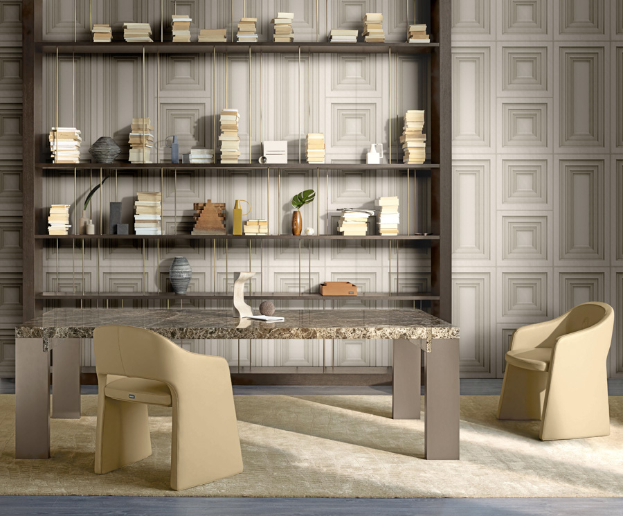 Vliesová tapeta 3D efekt, imitace obkladu stěn Z46028, Trussardi 6, Zambaiti Parati