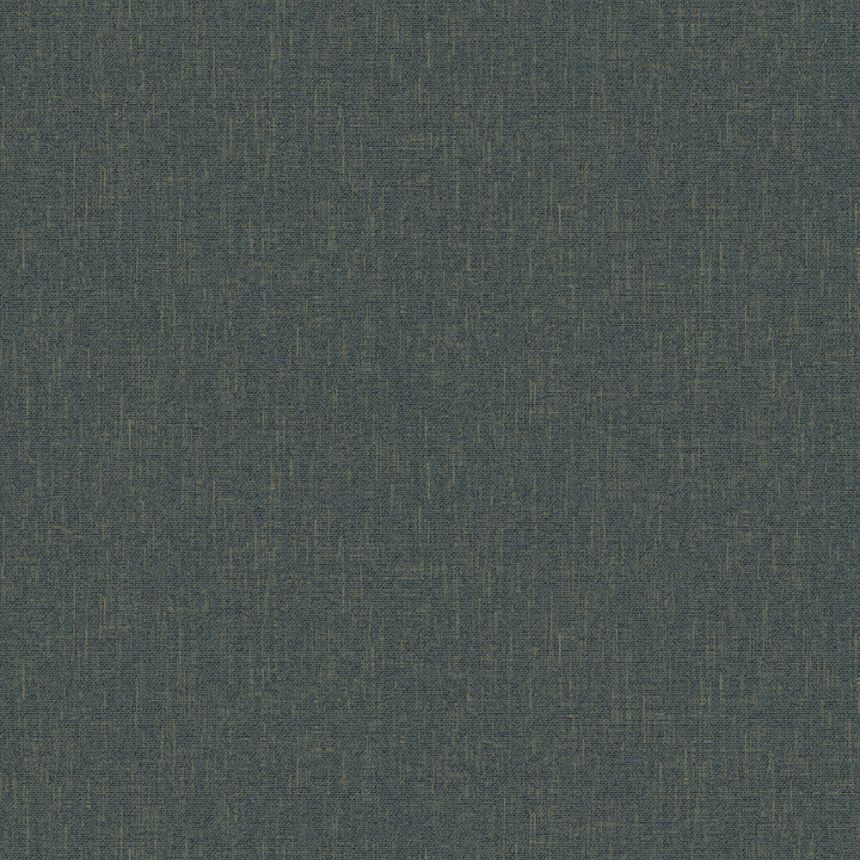 Vliesová tapeta na zeď, tmavě modrá, zlatá, imitace látky, SY27515, Serenity, Decoprint