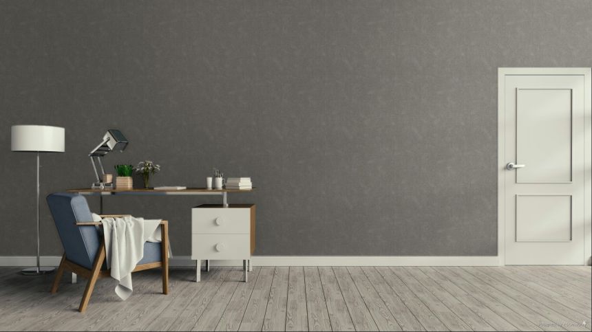 Geometrická vliesová tapeta na zeď, šedá, černá, pruhy, SY27526, Serenity, Decoprint