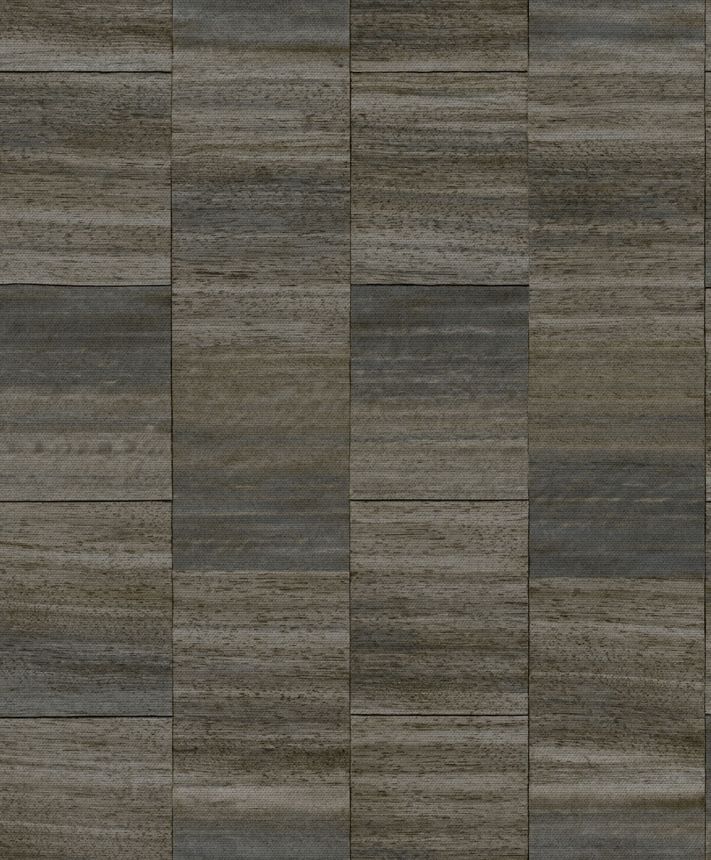 Geometrická vliesová tapeta na zeď, šedá, modrá, pruhy, SY27536, Serenity, Decoprint