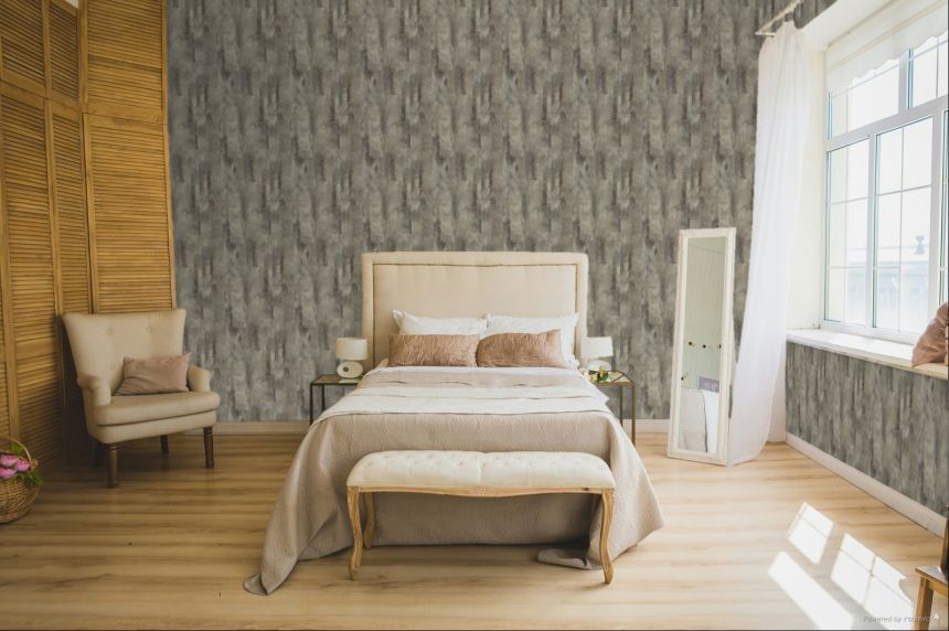Vliesová tapeta na zeď, béžová, hnědá, vintage, imitace omítky, SY27544, Serenity, Decoprint