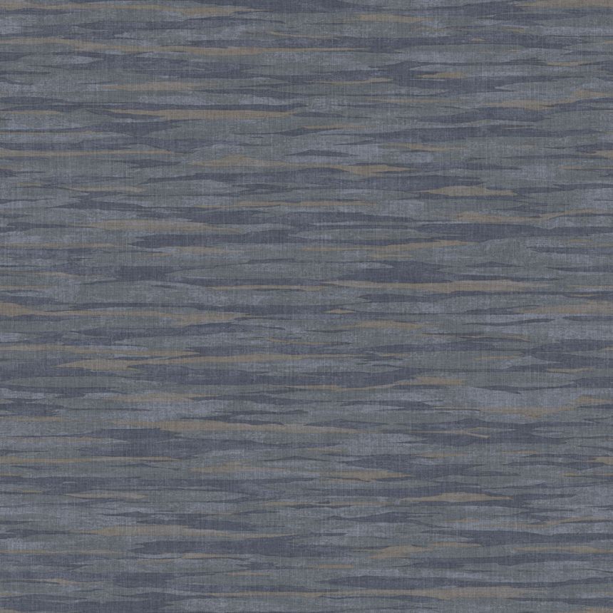 Abstraktní vliesová tapeta na zeď, modrá, šedá, imitace látky, AN28223, Antibes, Decoprint