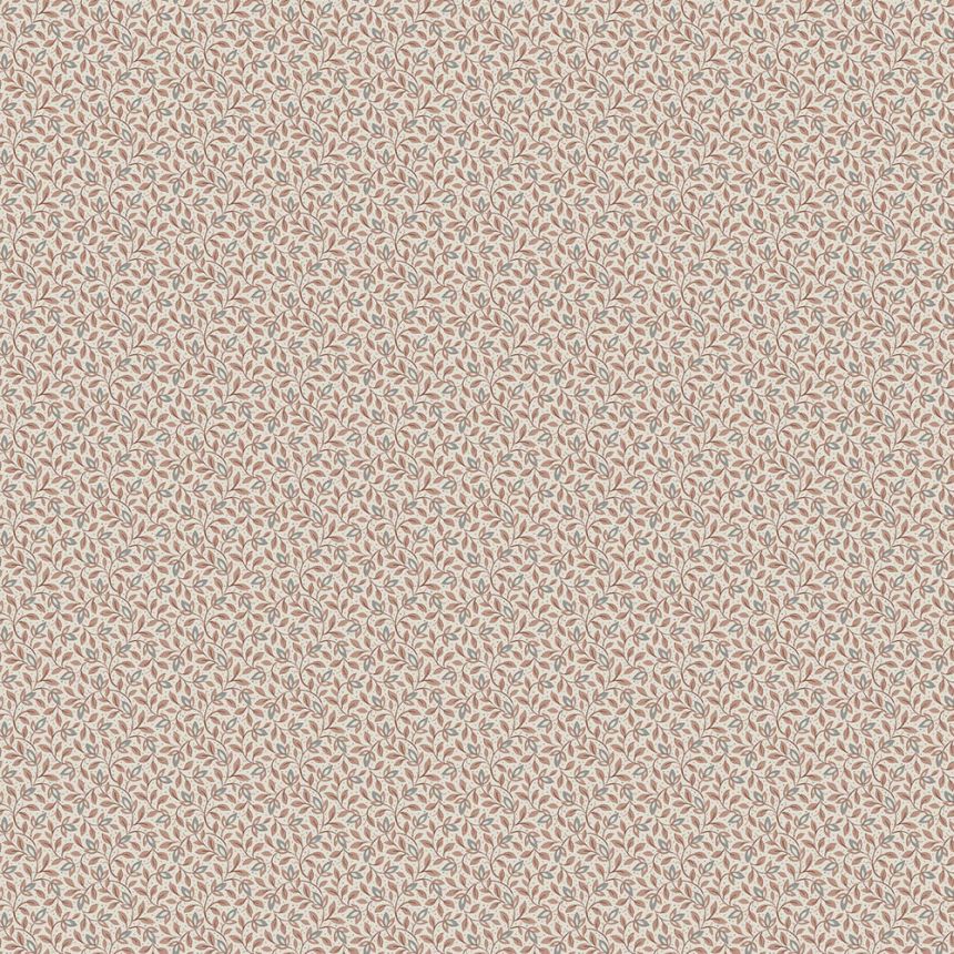 Vliesová tapeta na zeď, růžová, modrá, listy, 8182, Charm, Borastapeter