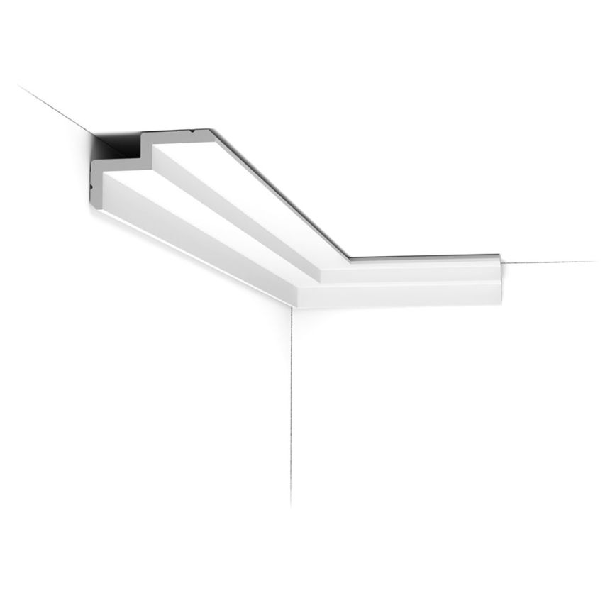 Minimalistická stropní lišta C390, 200x10x6cm, Orac Decor