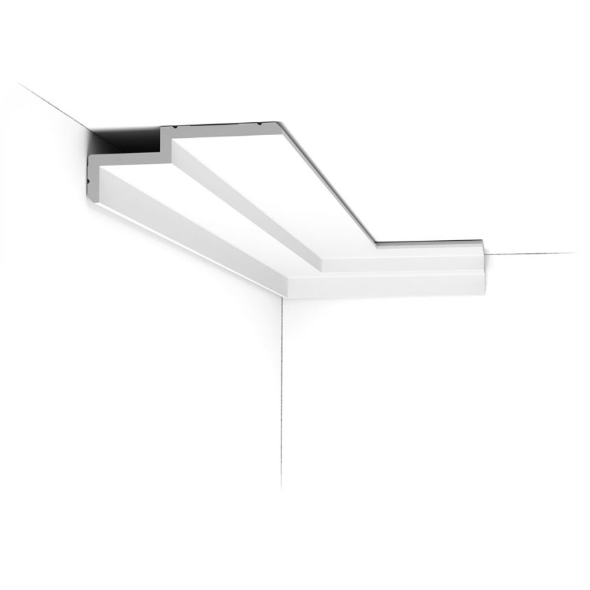Moderní stropní lišta C391, 200x6x16cm, Orac Decor