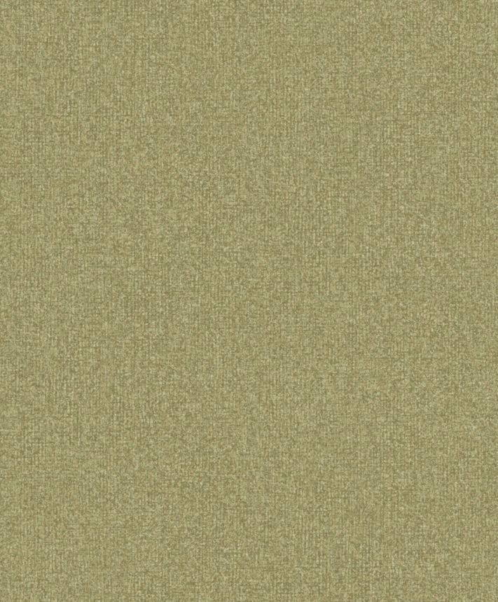Vliesová tapeta na zeď, žluto-zelená, šedá, imitace žíhané látky, SF1105, Surfaces, Grandeco