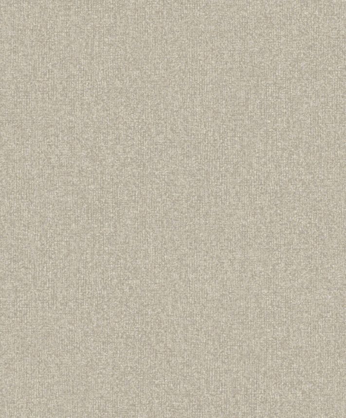 Vliesová tapeta na zeď, béžová, stříbrná, imitace žíhané látky, SF1114, Surfaces, Grandeco