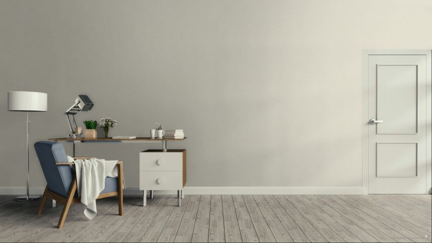 Vliesová tapeta na zeď, bílá, imitace hrubé látky, SF1201, Surfaces, Grandeco