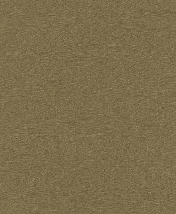 Vliesová tapeta na zeď, mechově zelená, zlatá, imitace hrubé látky, SF1205, Surfaces, Grandeco