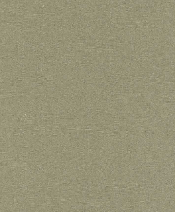 Vliesová tapeta na zeď, šedo-zelená, stříbrná, imitace hrubé látky, SF1208, Surfaces, Grandeco