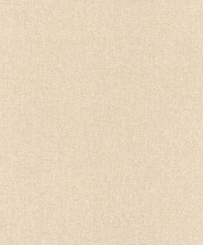 Vliesová tapeta na zeď, krémová, zlatá, imitace hrubé látky, SF1213, Surfaces, Grandeco