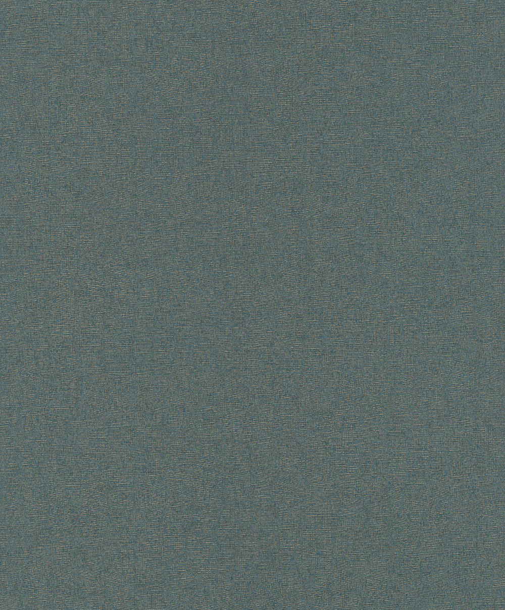Vliesová tapeta na zeď, petrolejová, zlatá, imitace hrubé látky, SF1226, Surfaces, Grandeco