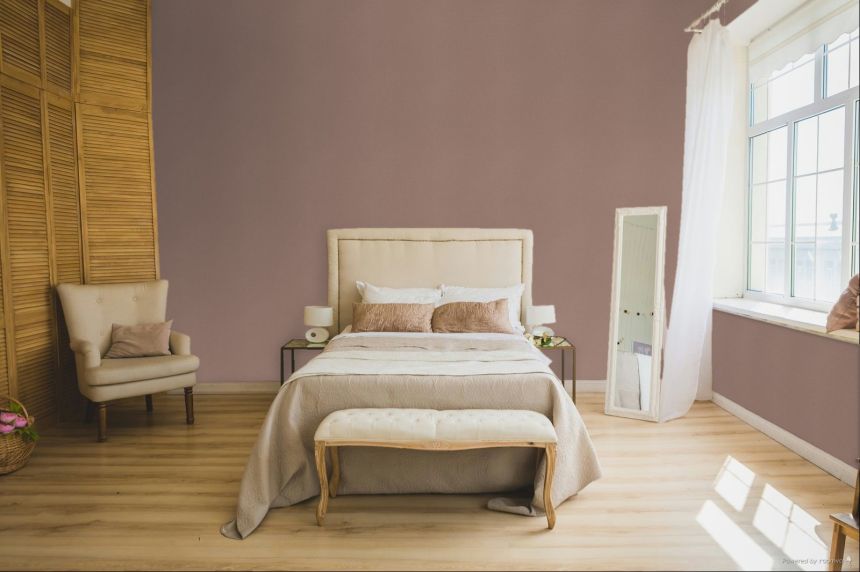 Vliesová tapeta na zeď, starorůžová, stříbrná, imitace hrubé látky, SF1231, Surfaces, Grandeco