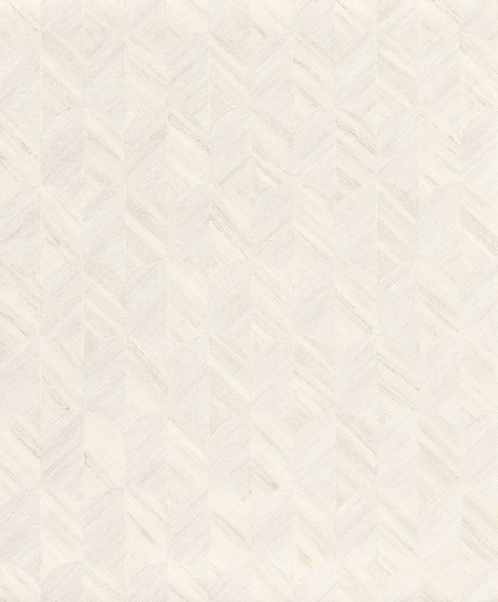 Vliesová tapeta na zeď, bílá, grafická, SF3201, Surfaces, Grandeco