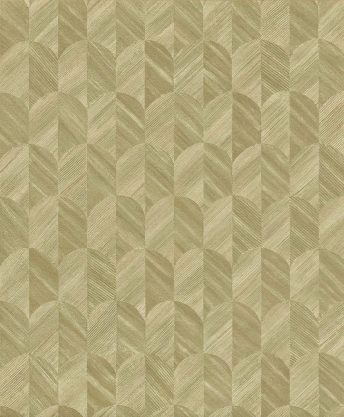 Vliesová tapeta na zeď, mechová zelená, grafická, SF3205, Surfaces, Grandeco