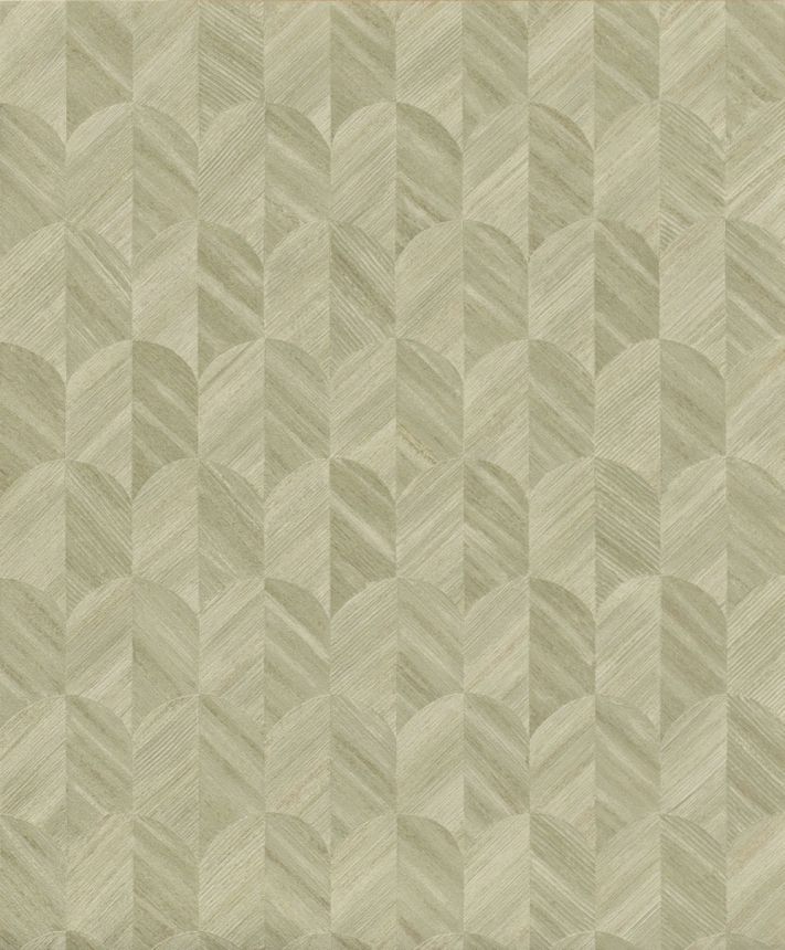 Vliesová tapeta na zeď, šedo-zelená, grafická, SF3208, Surfaces, Grandeco