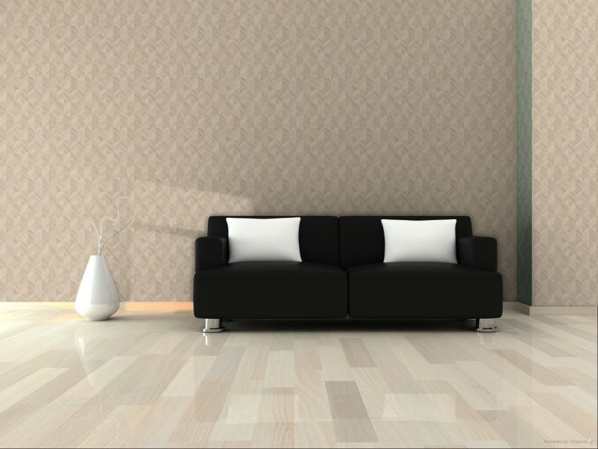 Vliesová tapeta na zeď, béžovo-šedá, grafická, SF3214, Surfaces, Grandeco