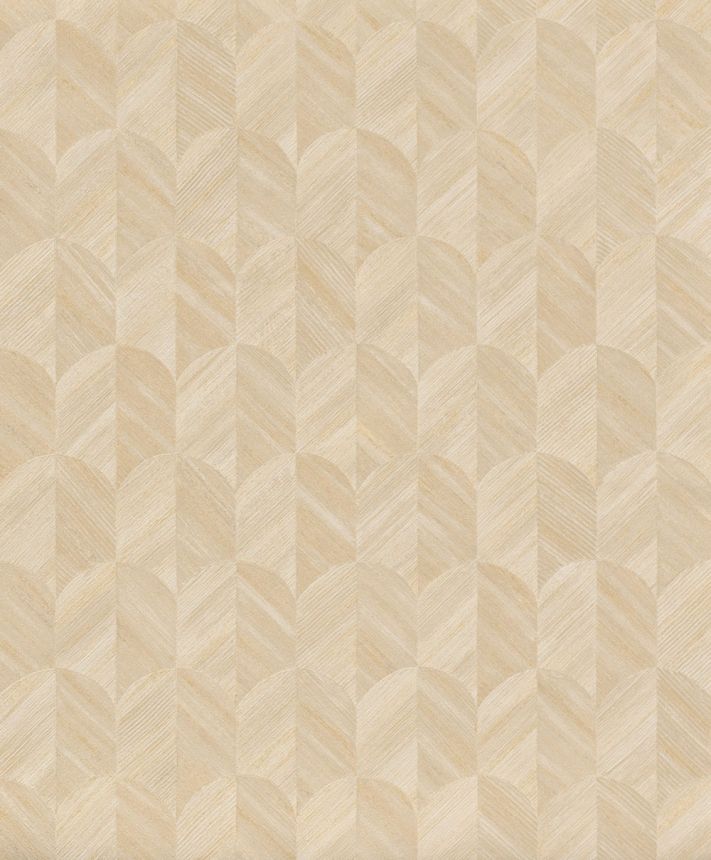 Vliesová tapeta na zeď, krémová, grafická, SF3217, Surfaces, Grandeco