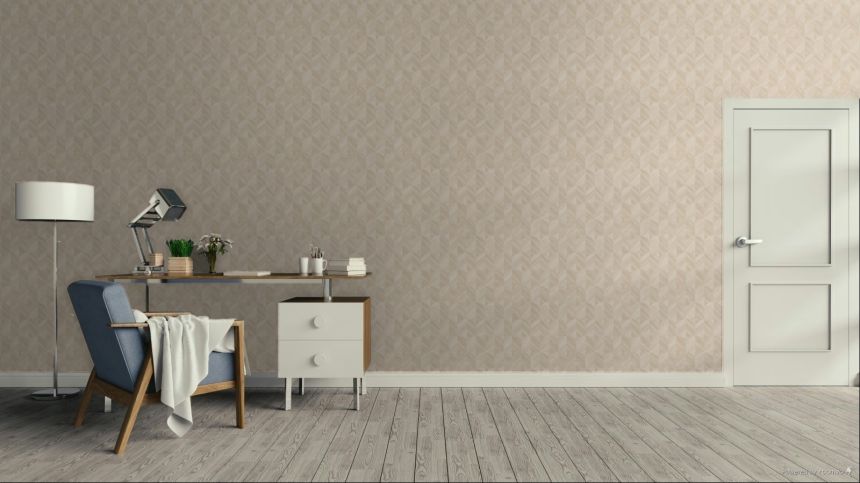 Vliesová tapeta na zeď, béžová, grafická, SF3233, Surfaces, Grandeco