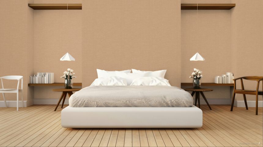 Vliesová tapeta na zeď, oranžová, imitace rohože, A80304, Structured Walls, Grandeco