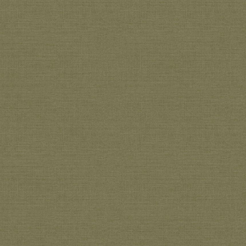 Hnědo-zelená vliesová tapeta na zeď, imitace látky, A84927, Structured Walls, Grandeco