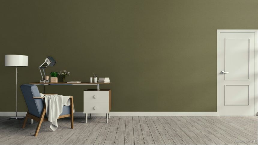 Hnědo-zelená vliesová tapeta na zeď, imitace látky, A84927, Structured Walls, Grandeco