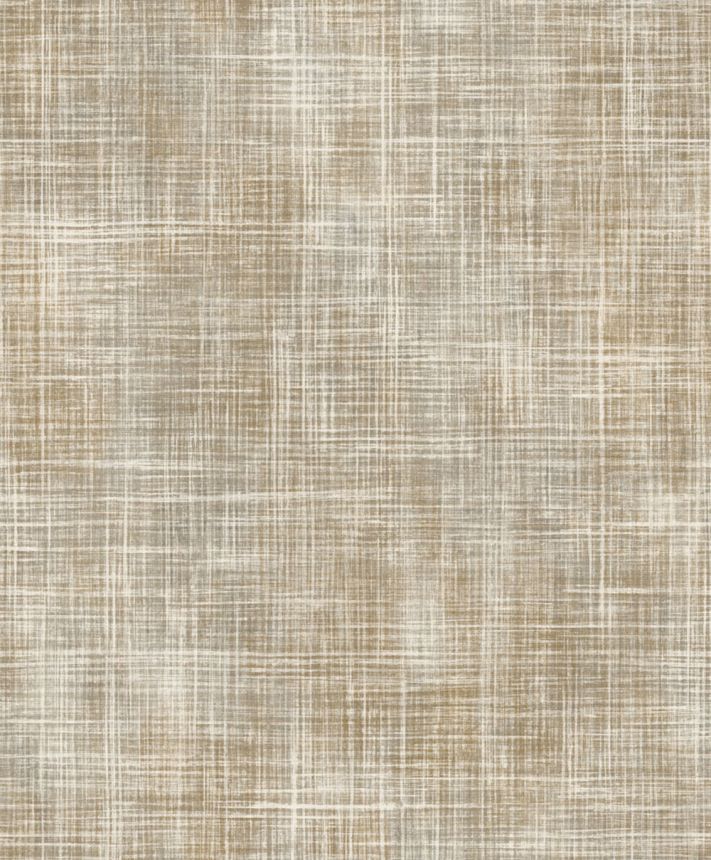 Vliesová tapeta na zeď, hnědá, béžová, imitace látky, A85501, Structured Walls, Grandeco