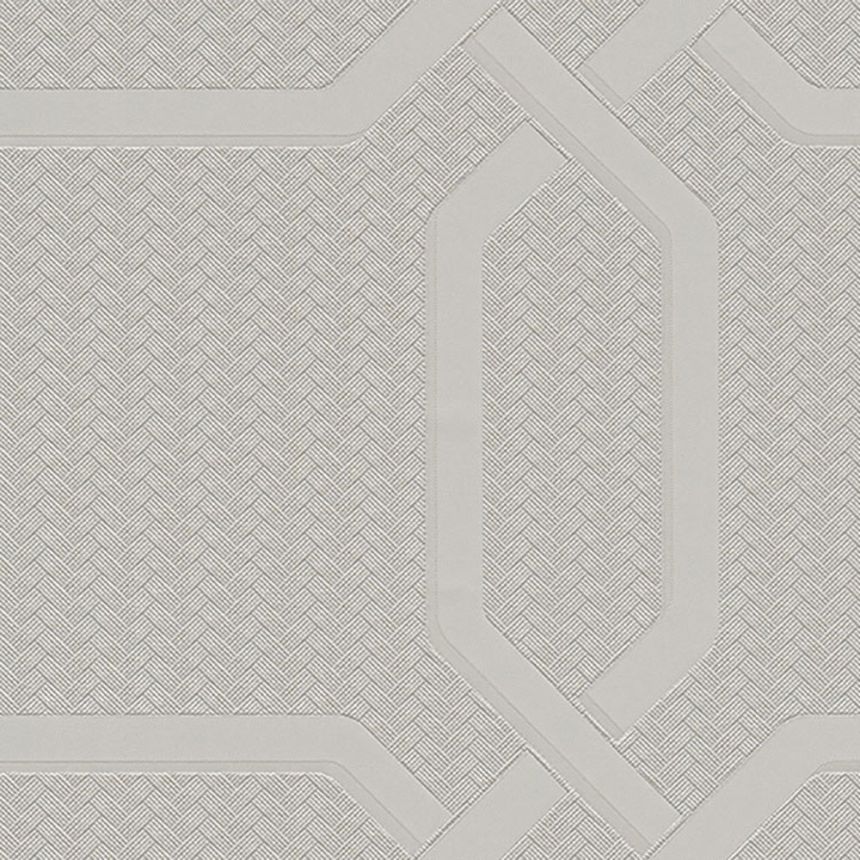Luxusní geometrická vliesová tapeta Z21103, Metropolis, Zambaiti Parati
