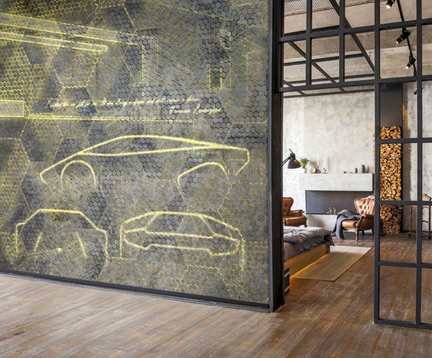 Luxusní grafická obrazová tapeta Z90056, 330 x 300 cm, Automobili Lamborghini 2, Zambaiti Parati