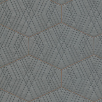 Stříbrná vliesová tapeta, geometrický vzor Z90009, Automobili Lamborghini 2, Zambaiti Parati