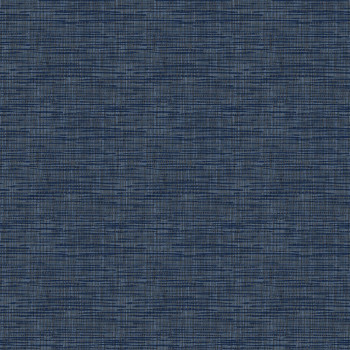 Modrá vliesová tapeta, imitace hrubé tkaniny FT221251, Fabric Touch, Design ID