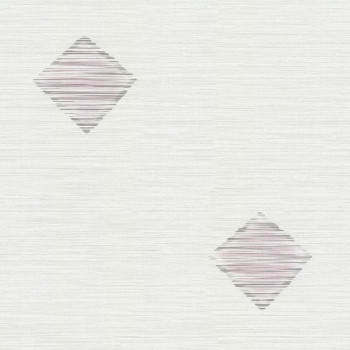 Vliesová tapeta se růžovým geometrickým vzorem 45209, Feeling, Emiliana