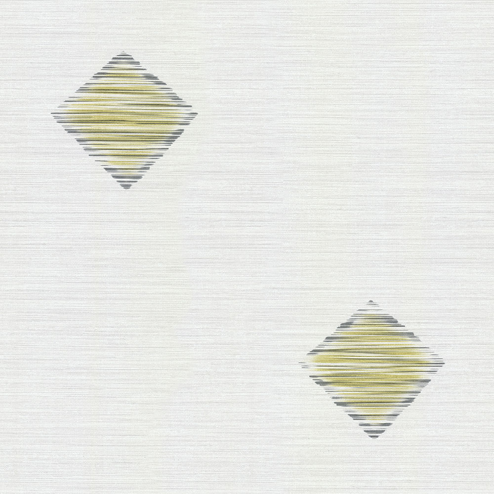 Vliesová tapeta se žlutým geometrickým vzorem 45208, Feeling, Emiliana