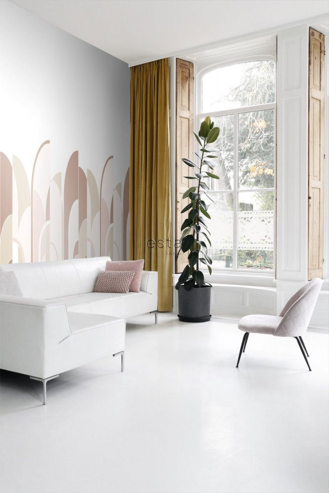 Vliesová geometrická obrazová tapeta 158959, 1,5 x 2,79 m, Art Deco, Esta