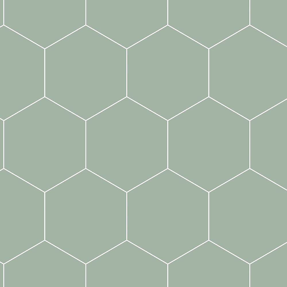 Zelená vliesová tapeta, geometrický vzor 139227, Art Deco, Esta