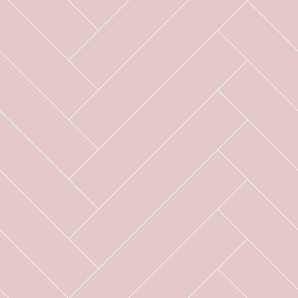 Růžová vliesová tapeta s parketovým vzorem 139220, Art Deco, Esta