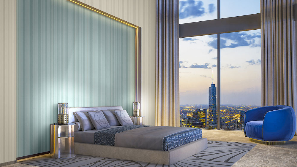 Luxusní vliesová tapeta Z64852, Pruhy, Elie Saab, Zambaiti Parati