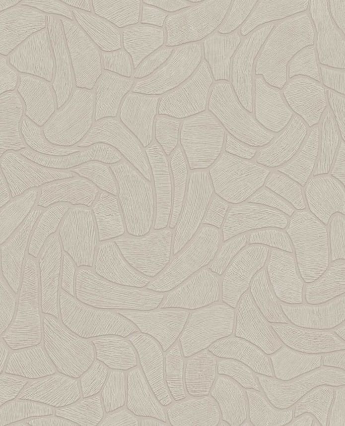 Geometrická vliesová tapeta na zeď, písková, kámen, 363211, Calm Crafted, Eijffinger