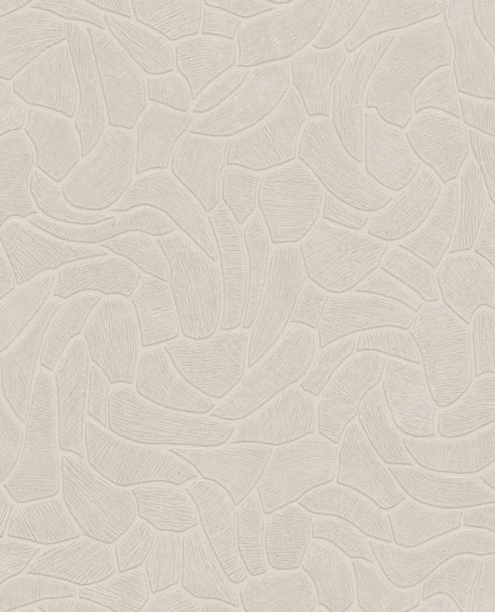 Geometrická vliesová tapeta na zeď, béžovo-krémová, kámen, 363212, Calm Crafted, Eijffinger