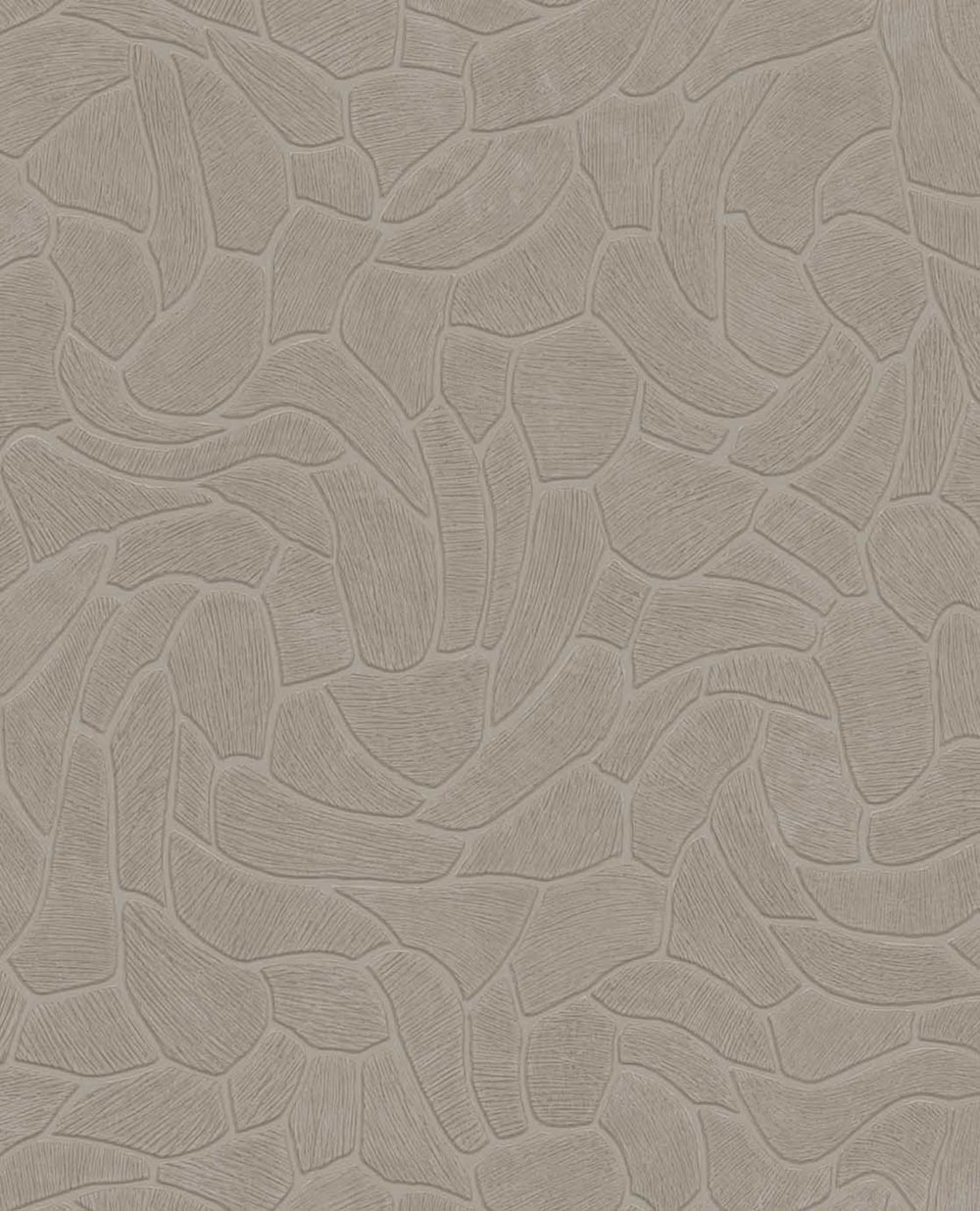 Geometrická vliesová tapeta na zeď, šedo-hnědá, kámen, 363216, Calm Crafted, Eijffinger